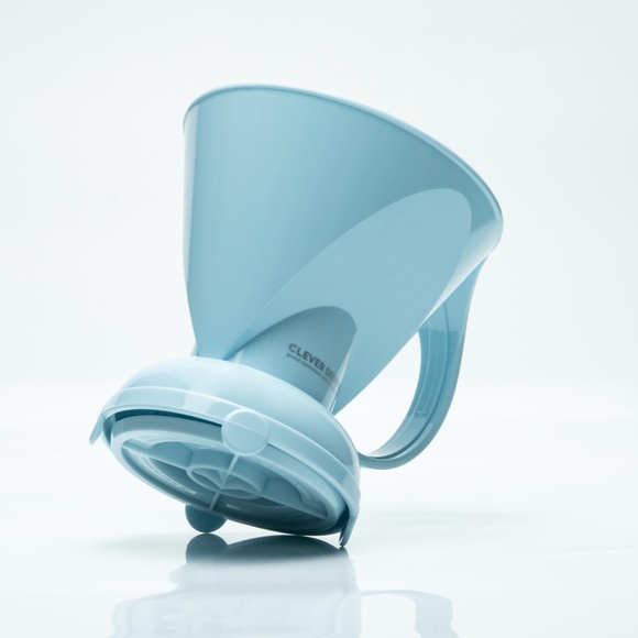 CLEVER Dripper Pour Over Coffee Maker Bonus 100 Filters, Macaron Blue 18 Ounce - Picture 9 of 16